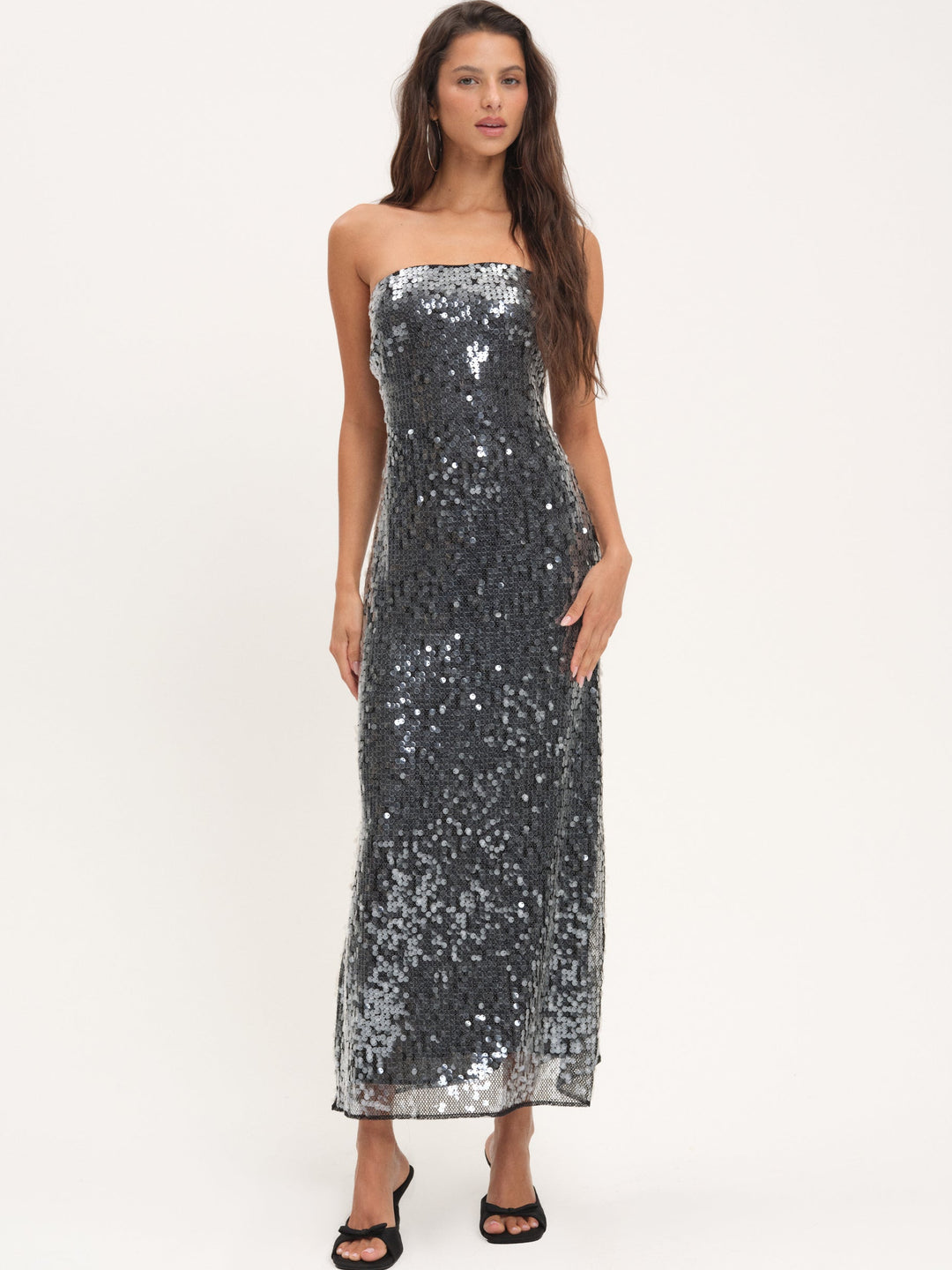 Christelle Maxi Dress - Black | For Love and Lemons