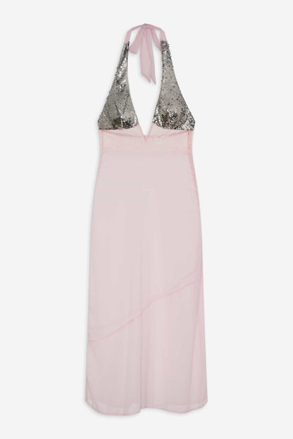 Maia Maxi Slip Dress - Pink | For Love and Lemons