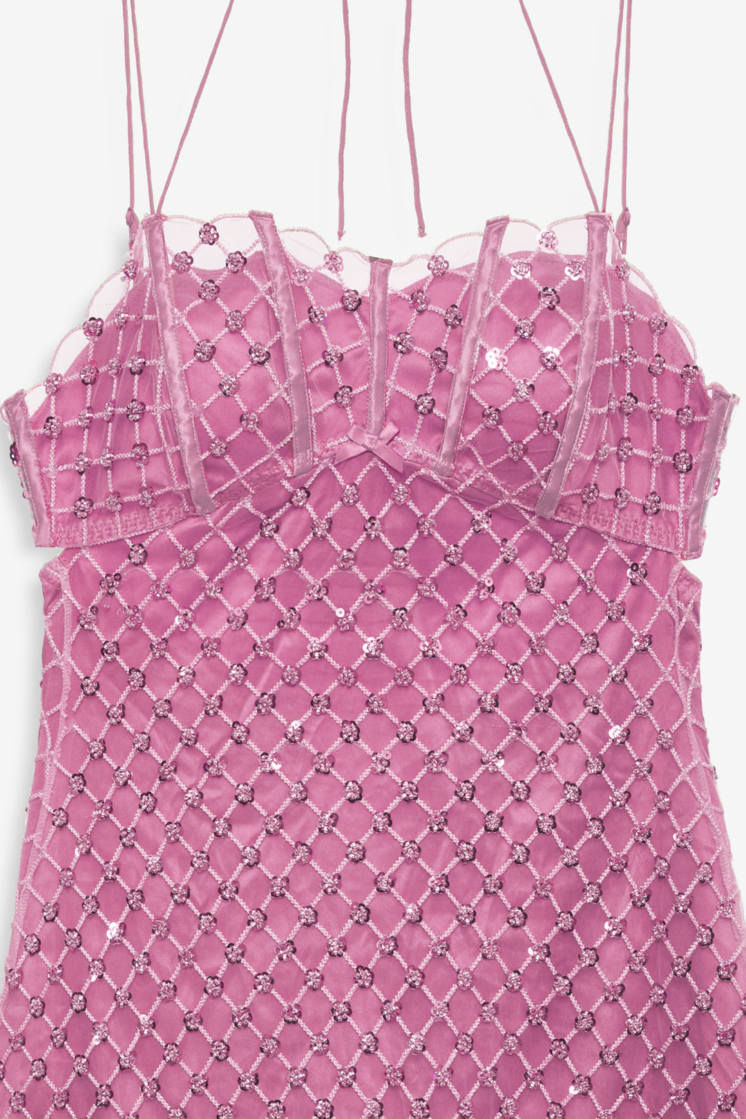 Dazzle Me Slip Dress - Pink | For Love and Lemons