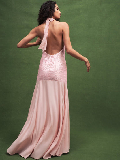 Kiersten Gown - Pink | For Love and Lemons