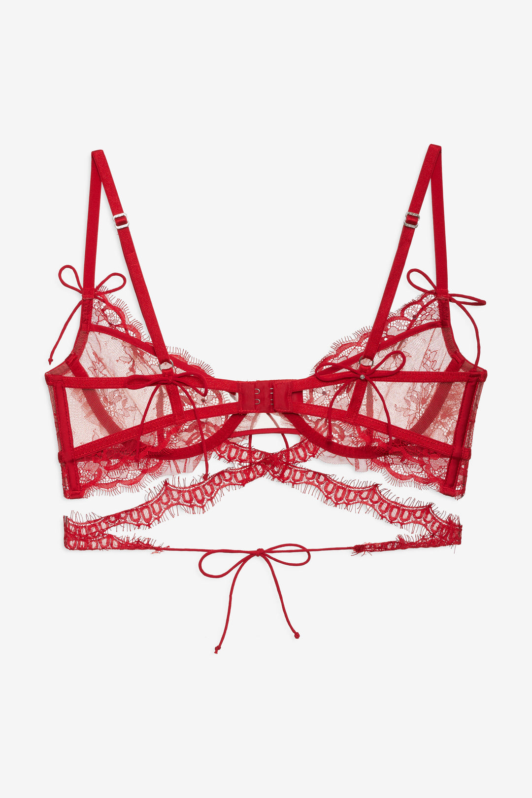 Sonja Underwire Bra - Red | For Love and Lemons