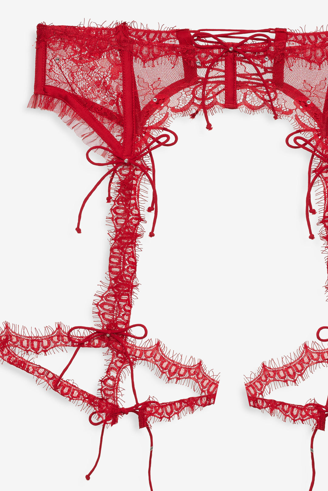 Sonja Garter Belt - Red | For Love and Lemons