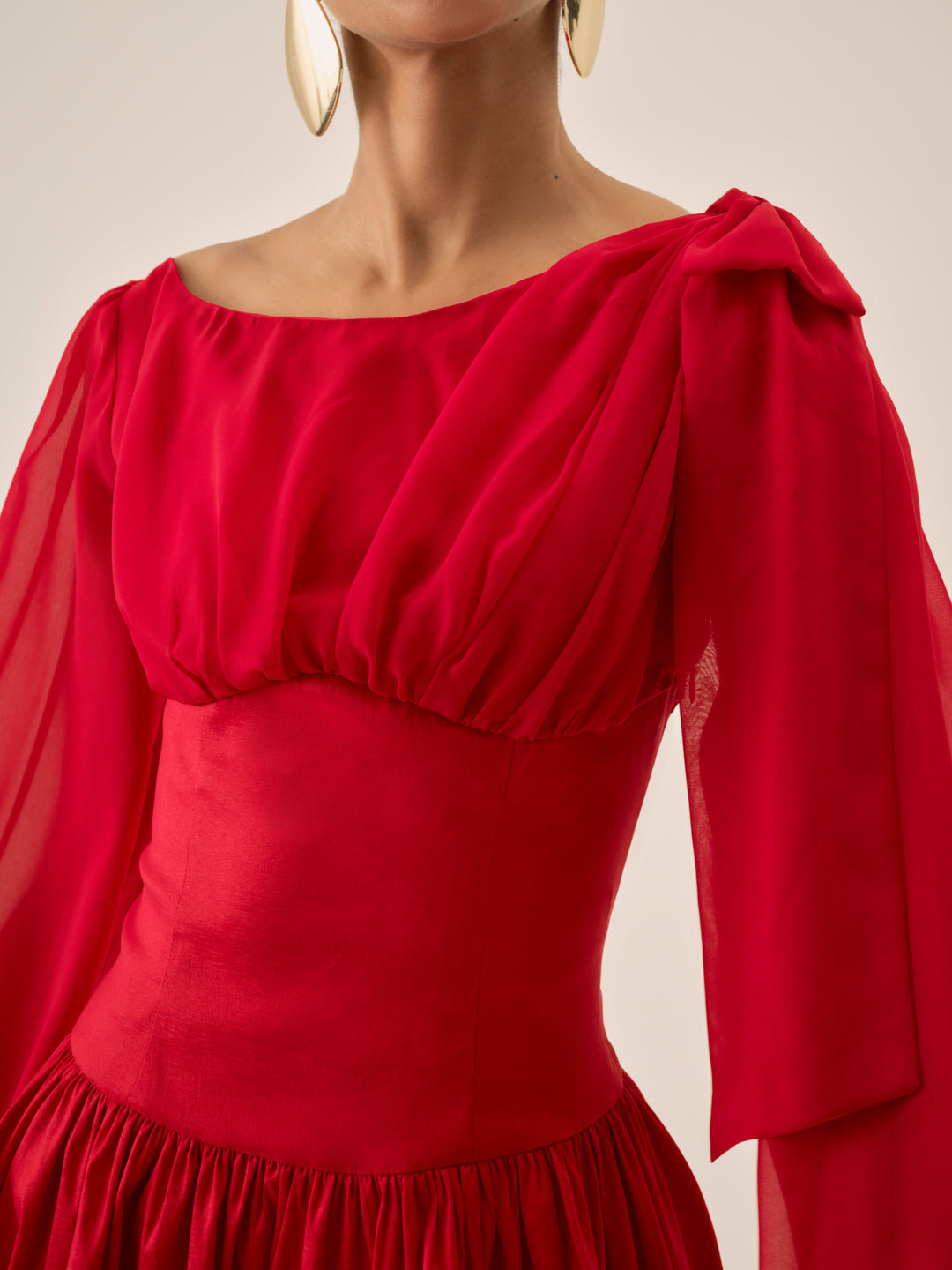 Lucia Mini Dress - Red | For Love and Lemons