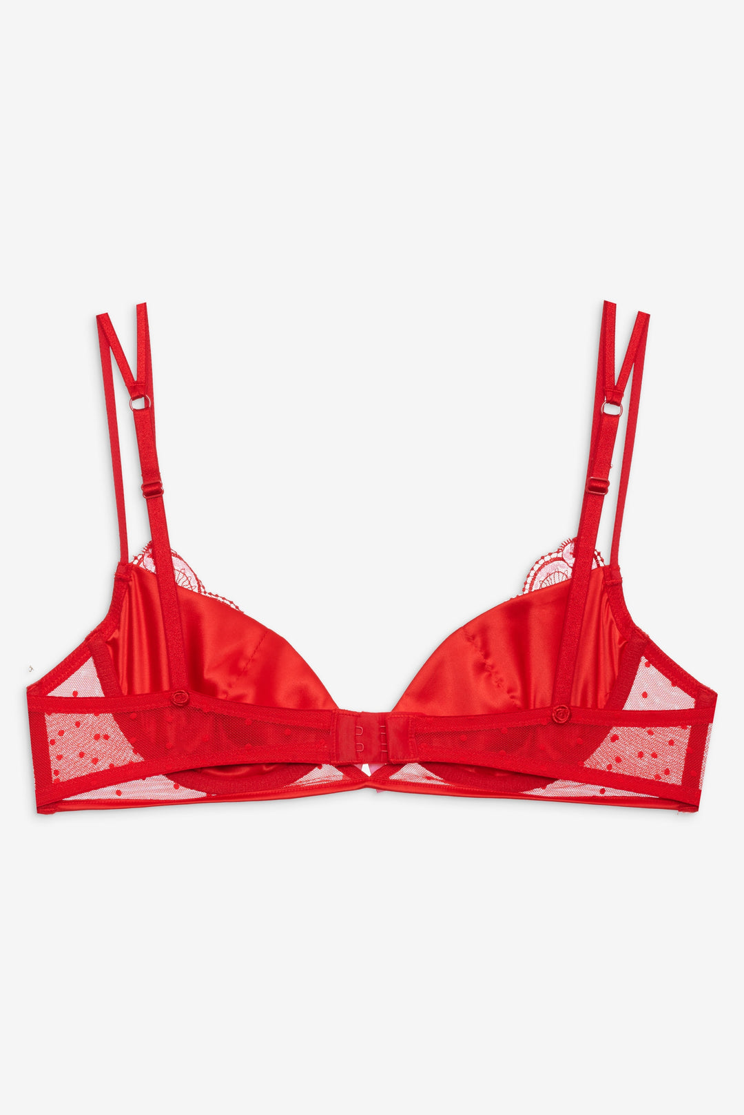 Heartbeat Underwire Bra - Red | For Love and Lemons