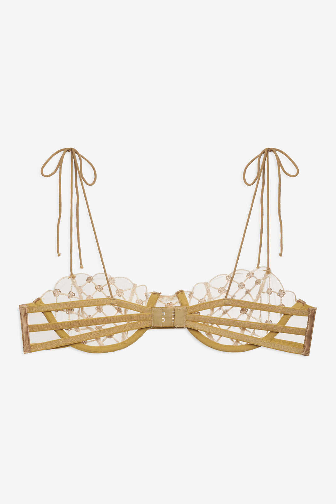 Dazzle Me Underwire Bra - Gold | For Love and Lemons