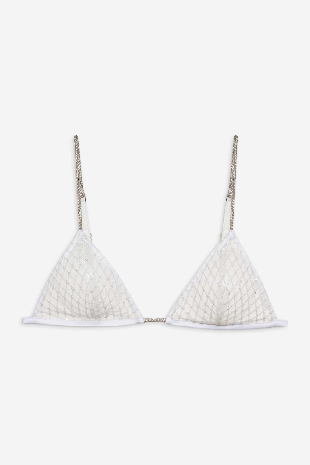 Glitter Bralette - White | For Love and Lemons