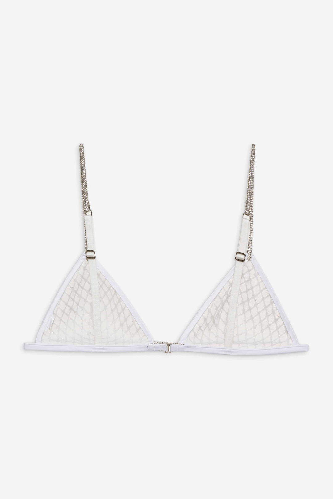 Glitter Bralette - White | For Love and Lemons