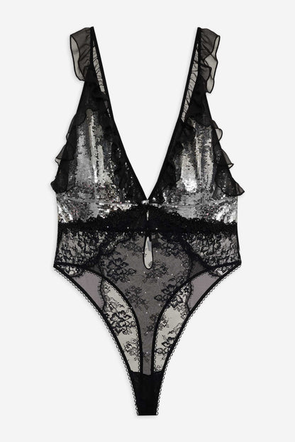 Maia Teddy - Silver | For Love and Lemons