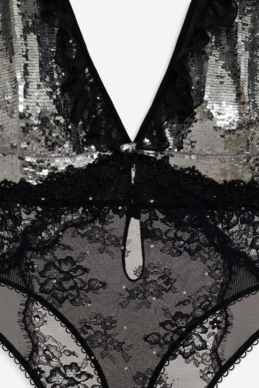 Maia Teddy - Silver | For Love and Lemons