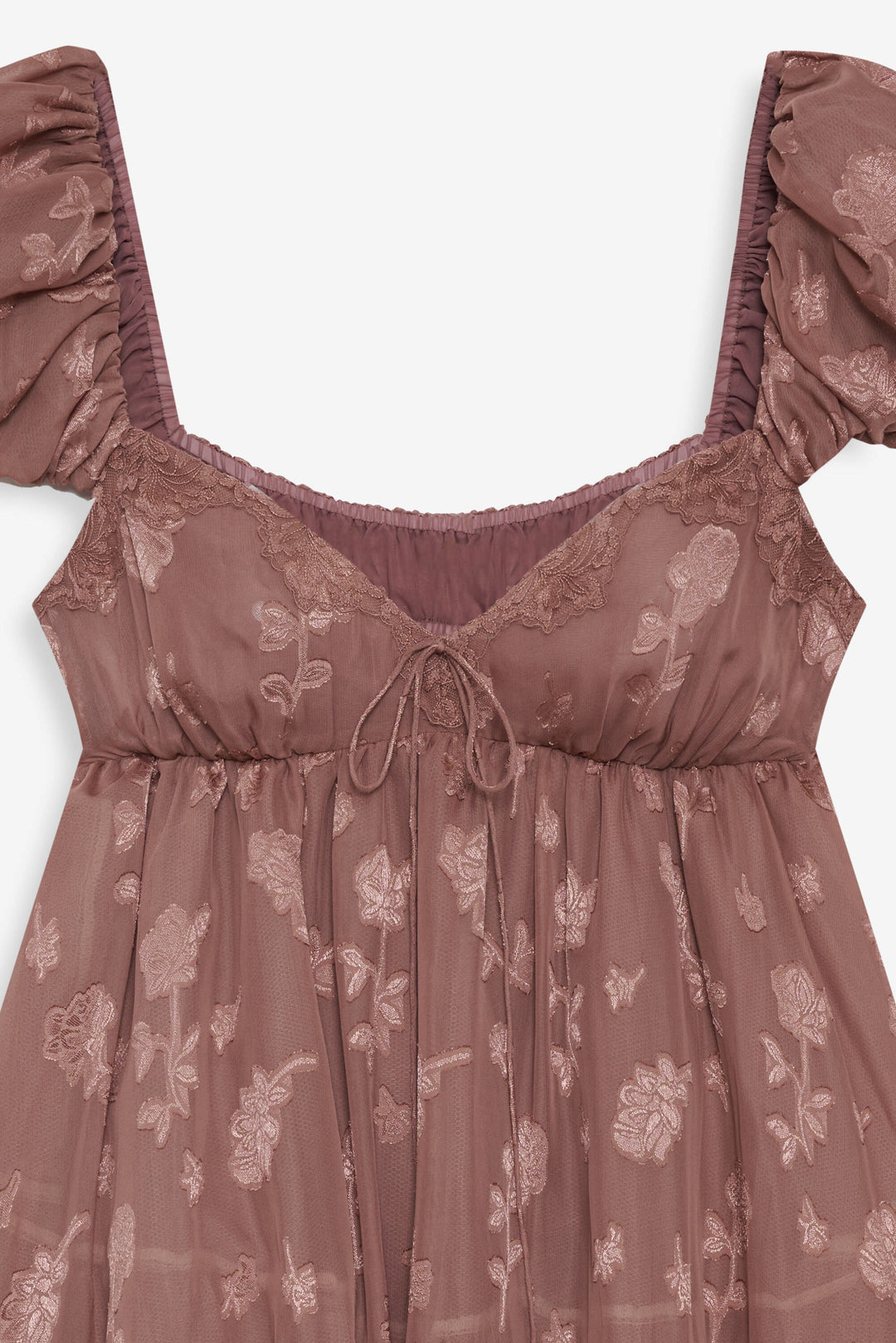 Olivia Mini Dress - Mahogany | For Love and Lemons