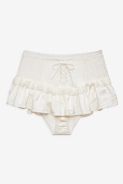 Lana Corset Skirt - White | For Love and Lemons