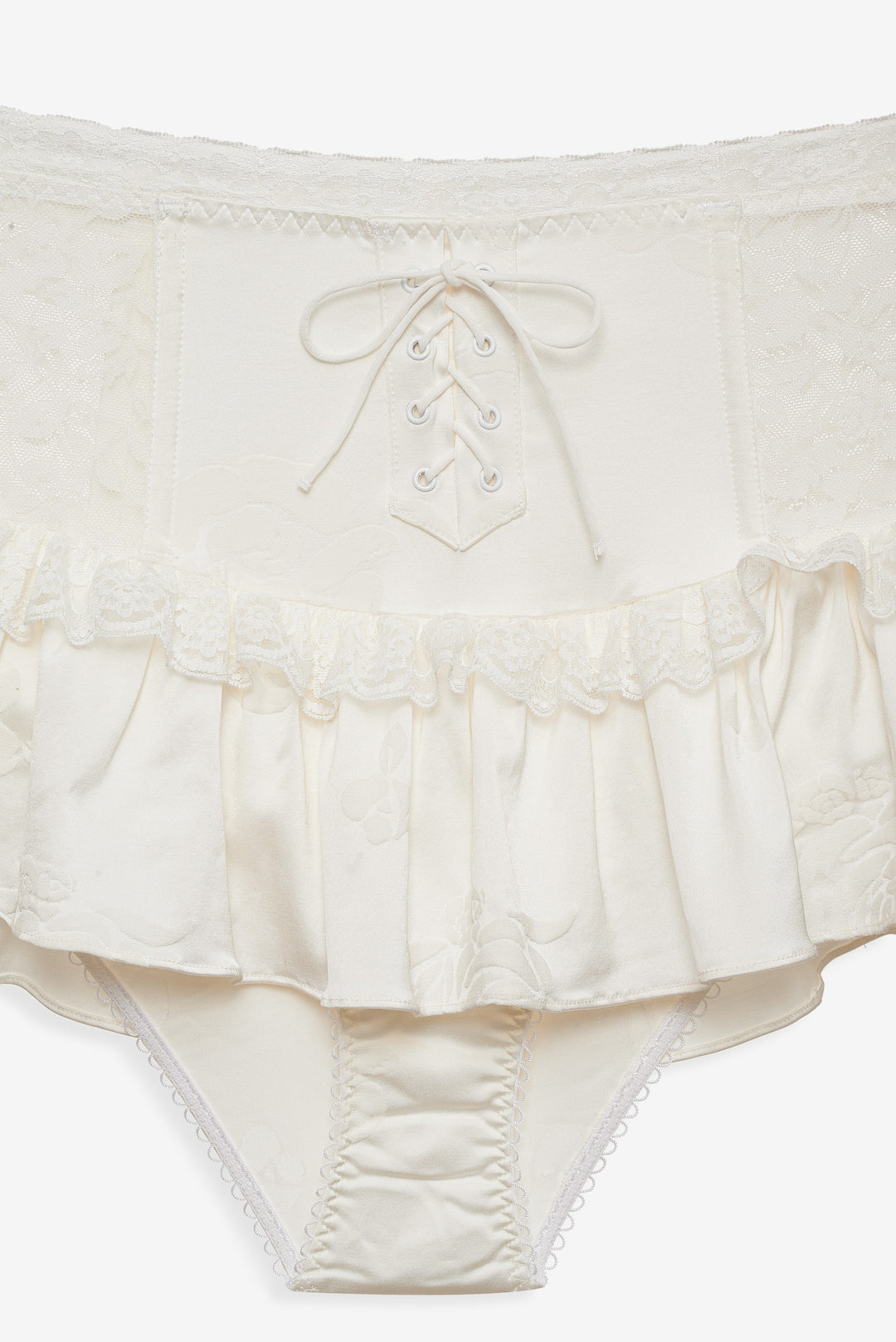 Lana Corset Skirt - White | For Love and Lemons