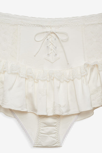 Lana Corset Skirt - White | For Love and Lemons