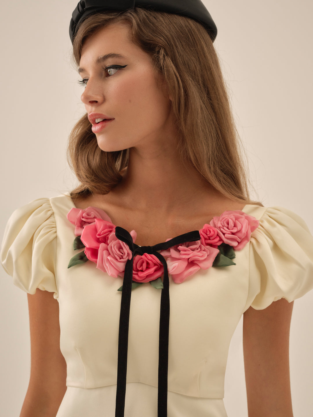 Rosalie Mini Dress - Cream | For Love and Lemons