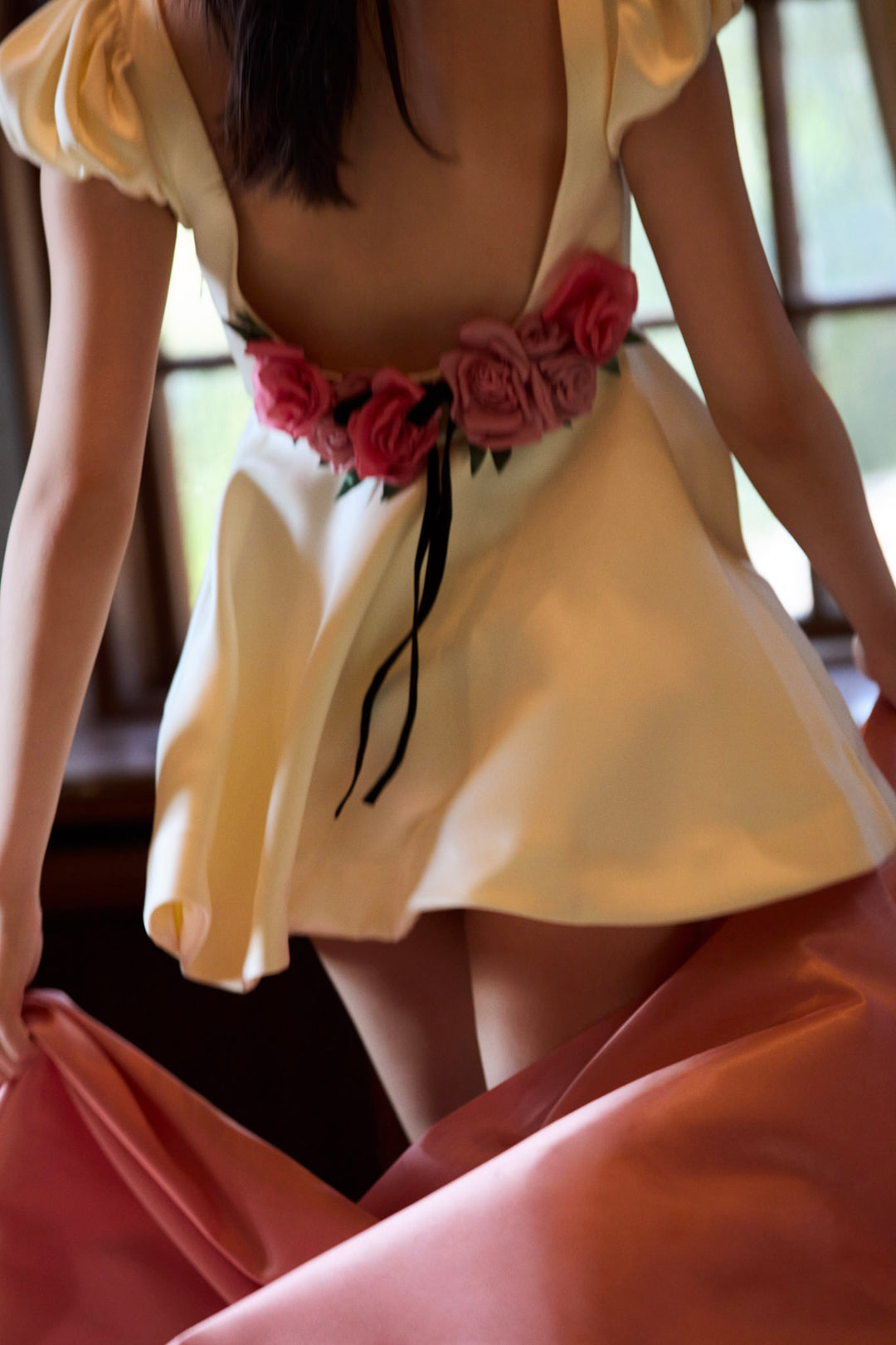 Rosalie Mini Dress - Cream | For Love and Lemons