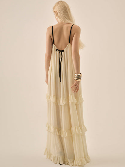 Rosalie Maxi Dress - Cream | For Love and Lemons