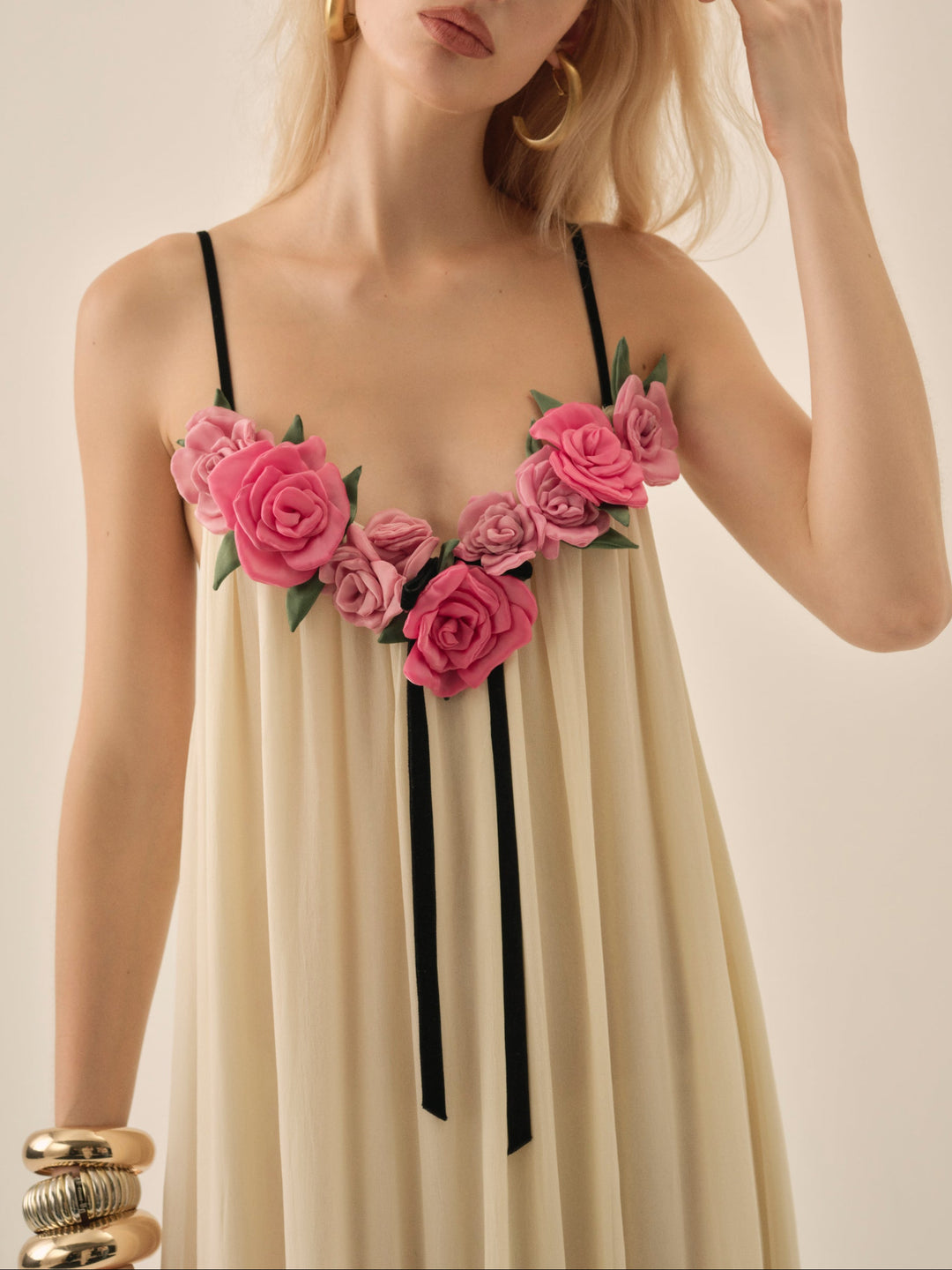 Rosalie Maxi Dress - Cream | For Love and Lemons