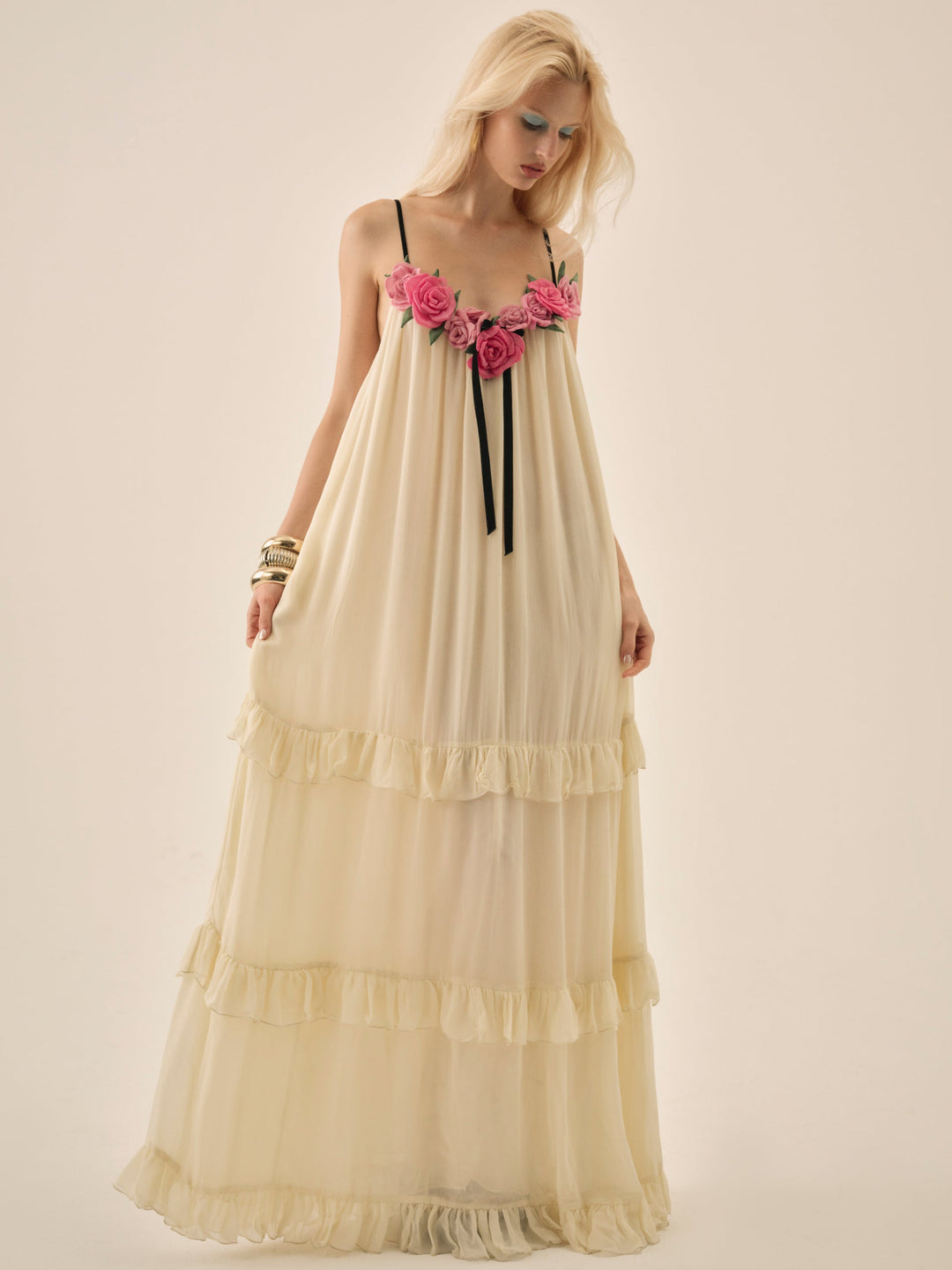 Rosalie Maxi Dress - Cream | For Love and Lemons