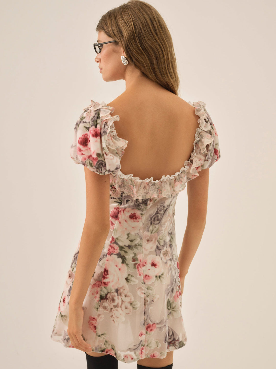 Nora Mini Dress - White | For Love and Lemons