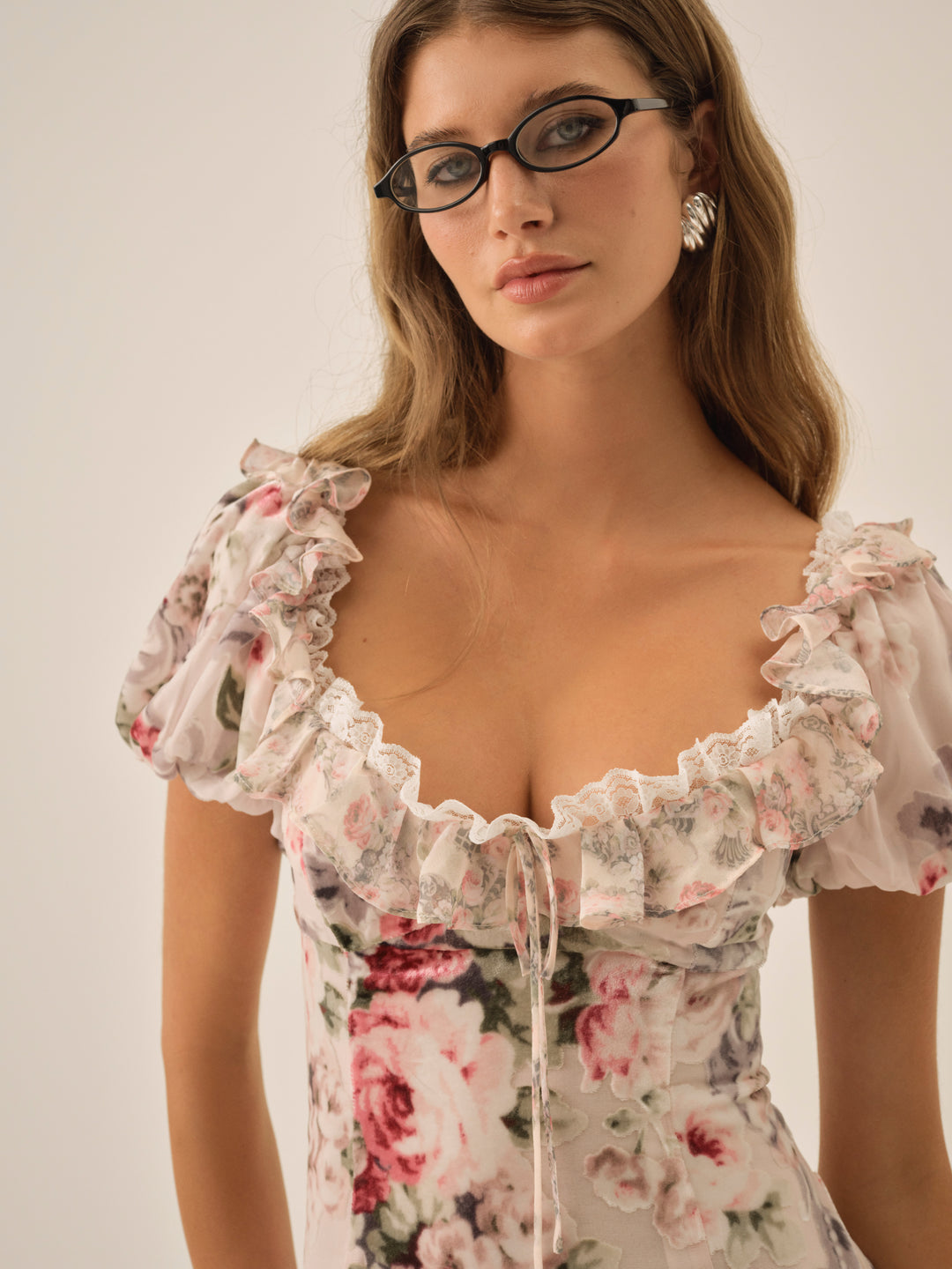 Nora Mini Dress - White | For Love and Lemons