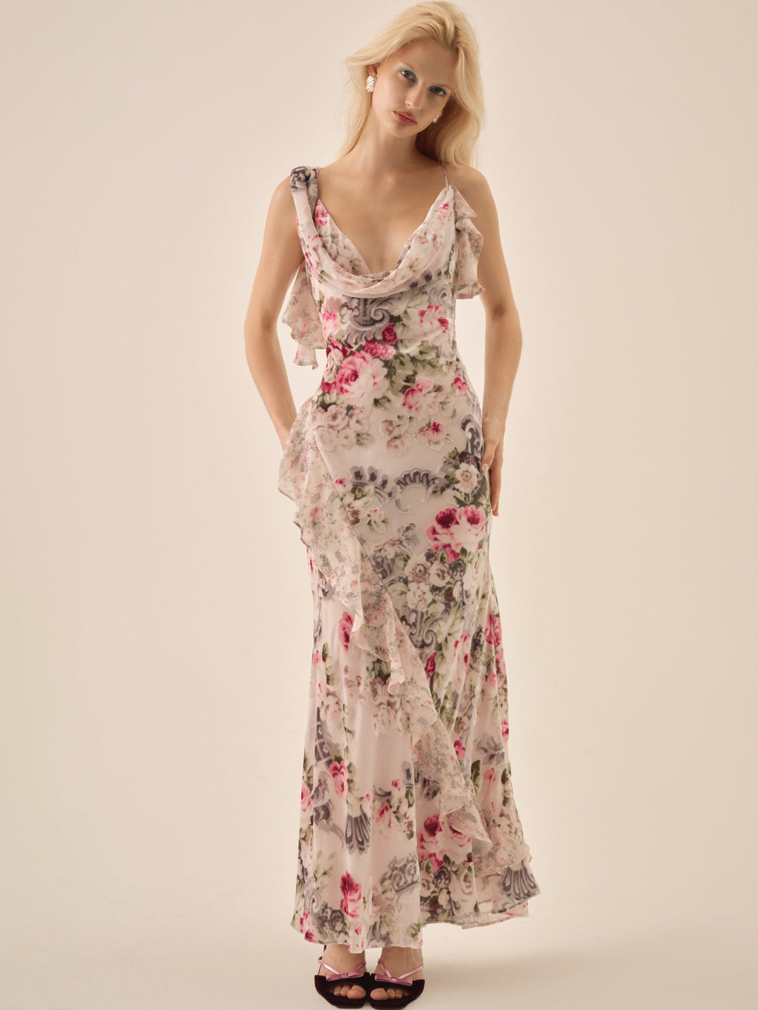 Nora Maxi Dress - White | For Love and Lemons