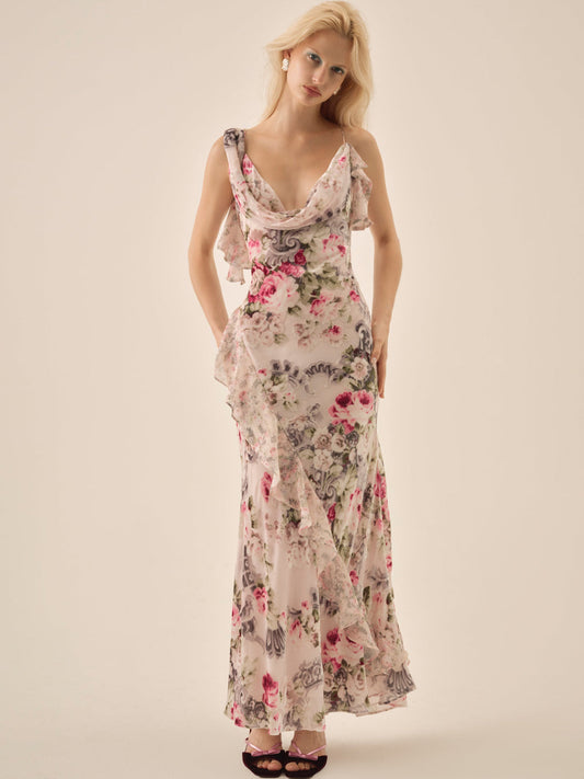 Nora Maxi Dress - White | For Love and Lemons