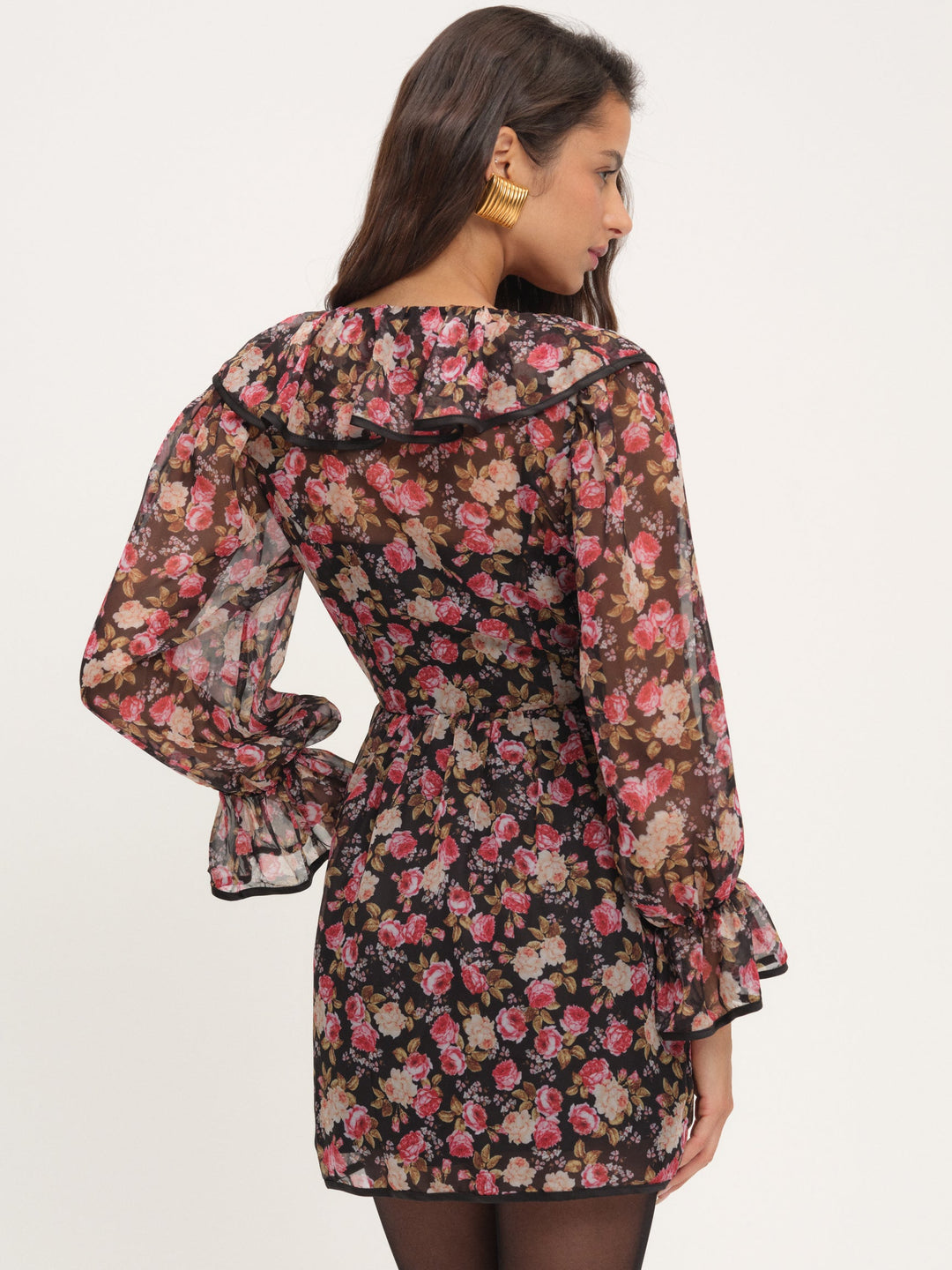 Amara Mini Dress - Black | For Love and Lemons
