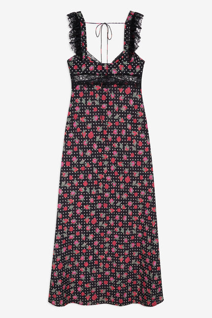 Clarisse Maxi Dress - Black | For Love and Lemons