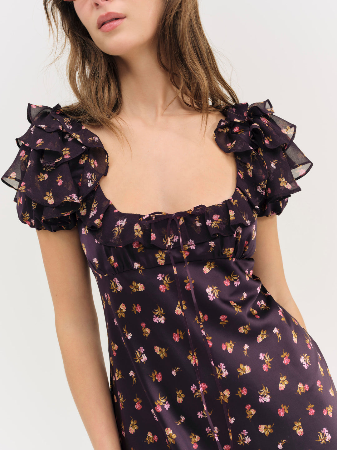 Alice Maxi Dress - Eggplant | For Love and Lemons