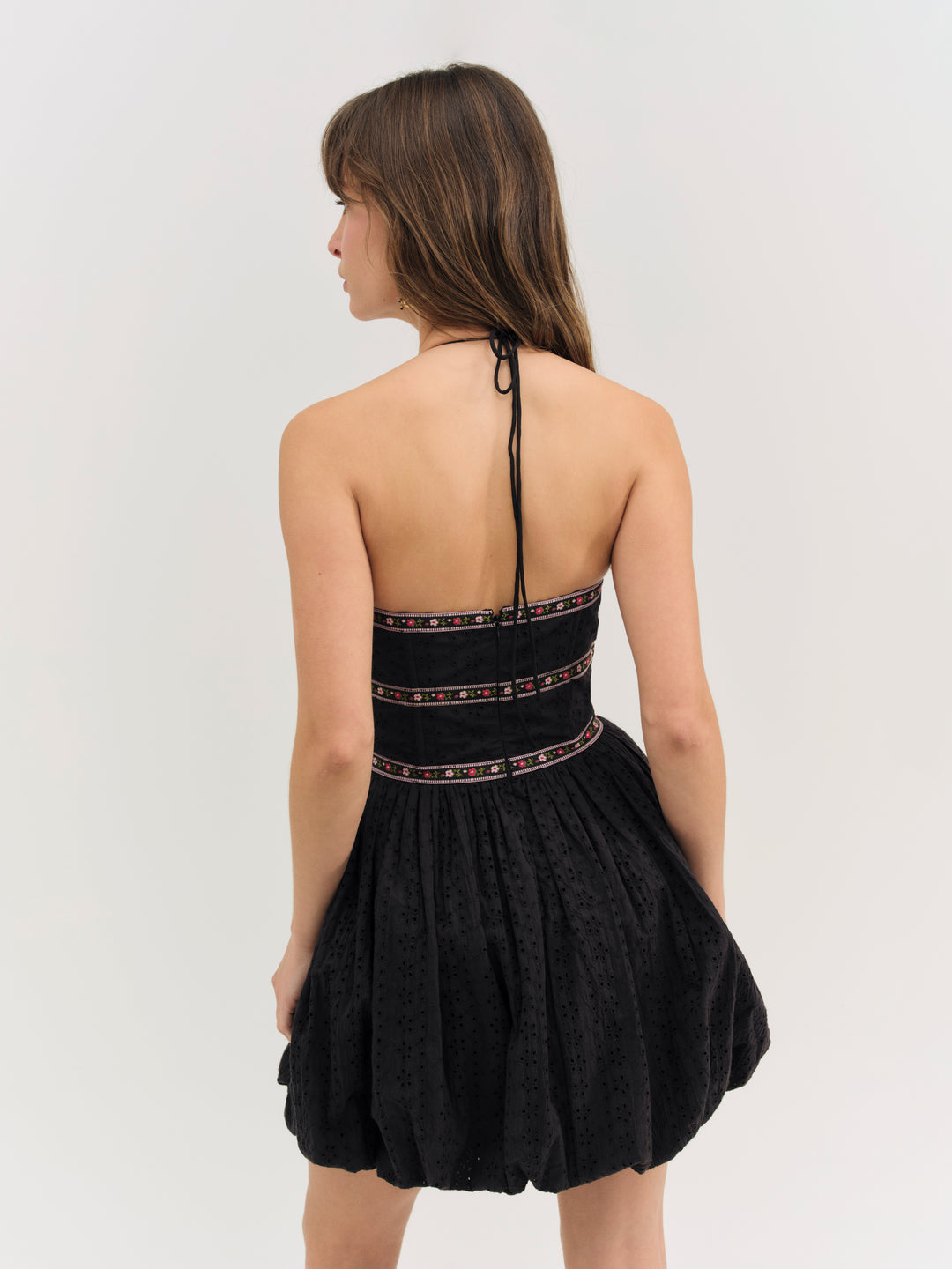 Mckinley Mini Dress - Black | For Love and Lemons