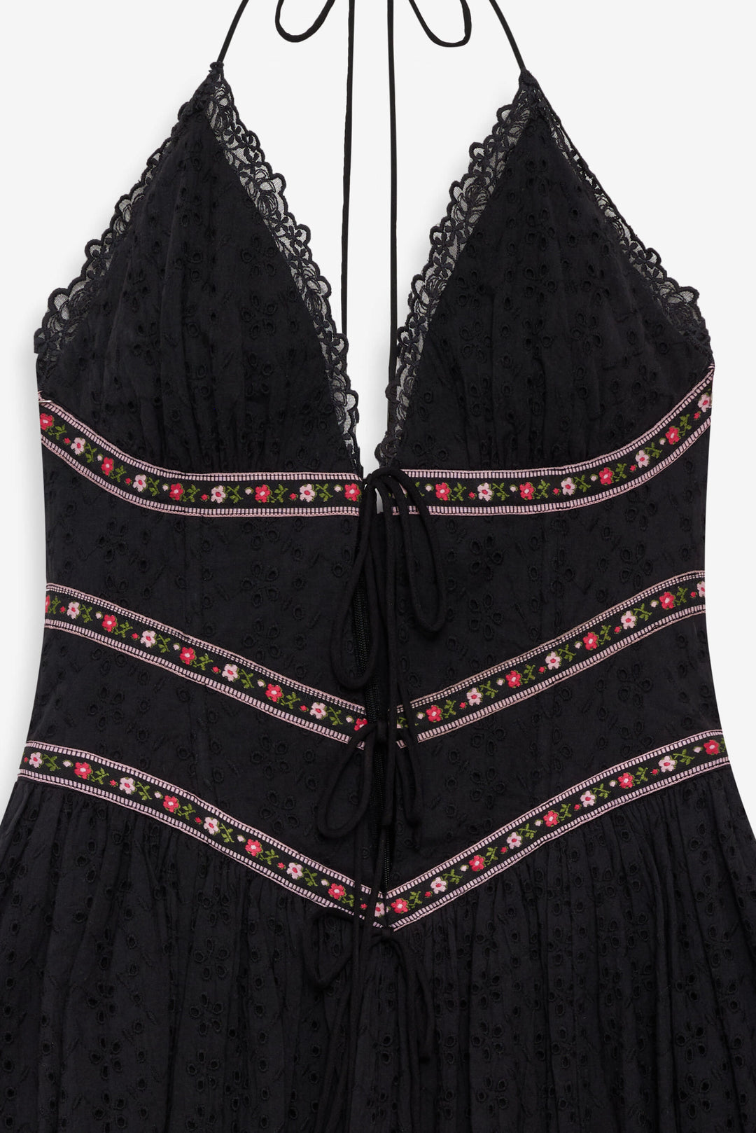 Mckinley Mini Dress - Black | For Love and Lemons