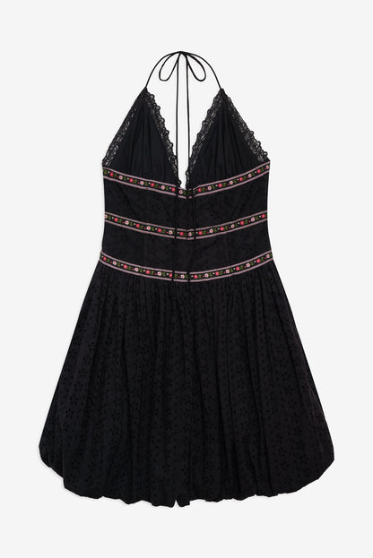 Mckinley Mini Dress - Black | For Love and Lemons