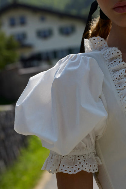 Erin Midi Dress - Cream | For Love and Lemons