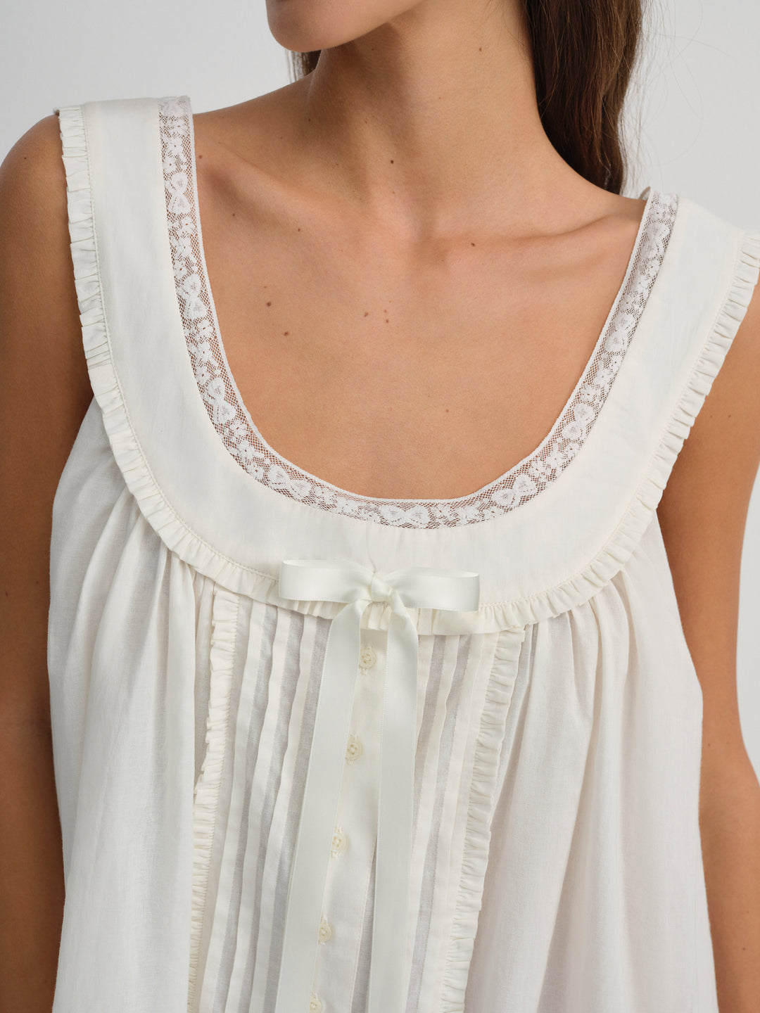 Venetia Slip Dress - Vintage Cream | For Love and Lemons