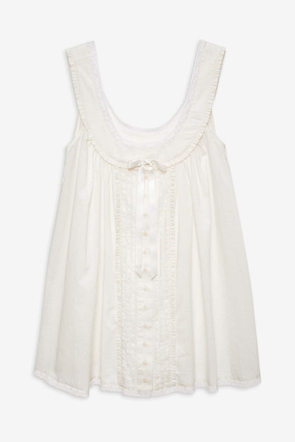 Venetia Slip Dress - Vintage Cream | For Love and Lemons