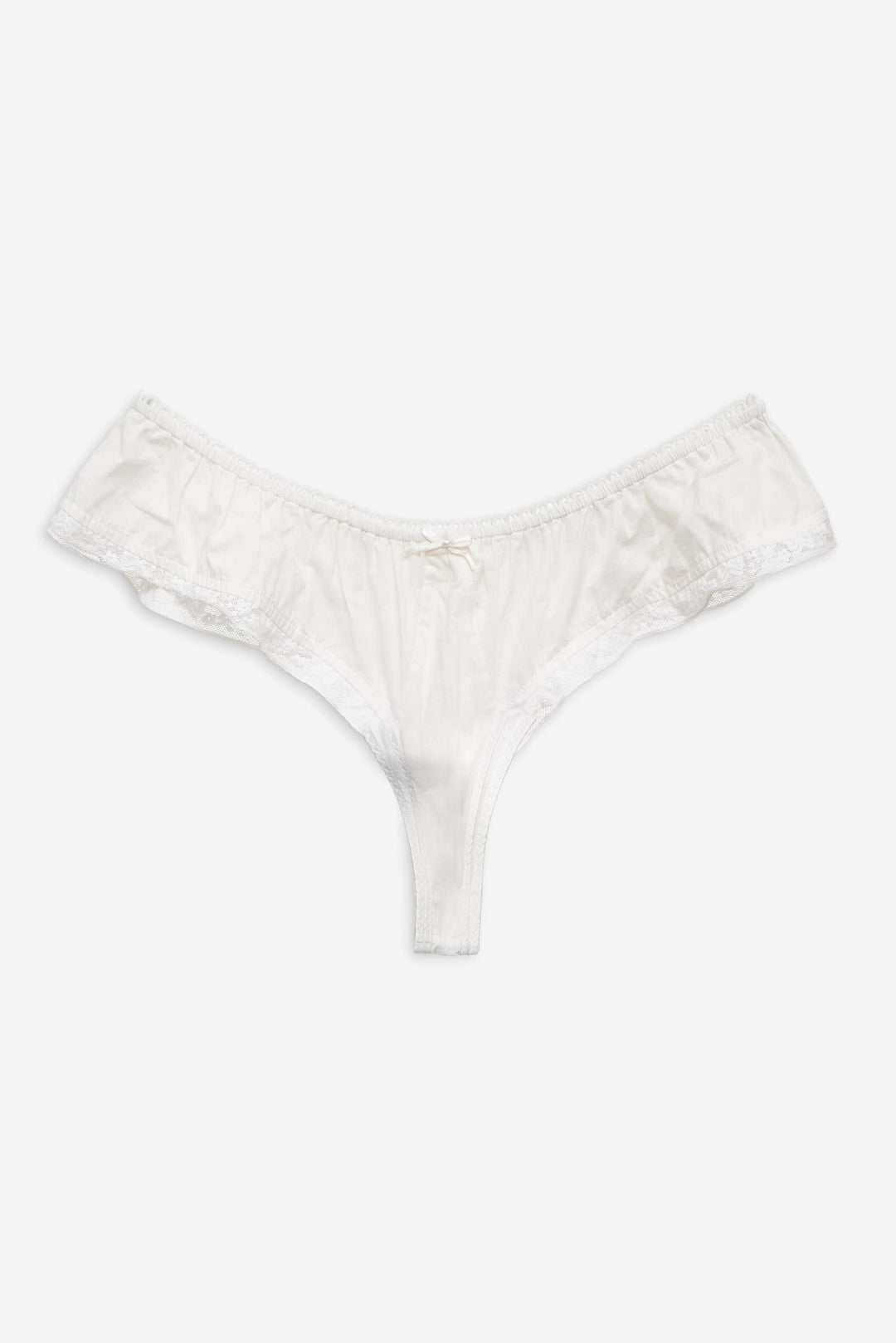 Venetia Thong Panty - Vintage Cream | For Love and Lemons