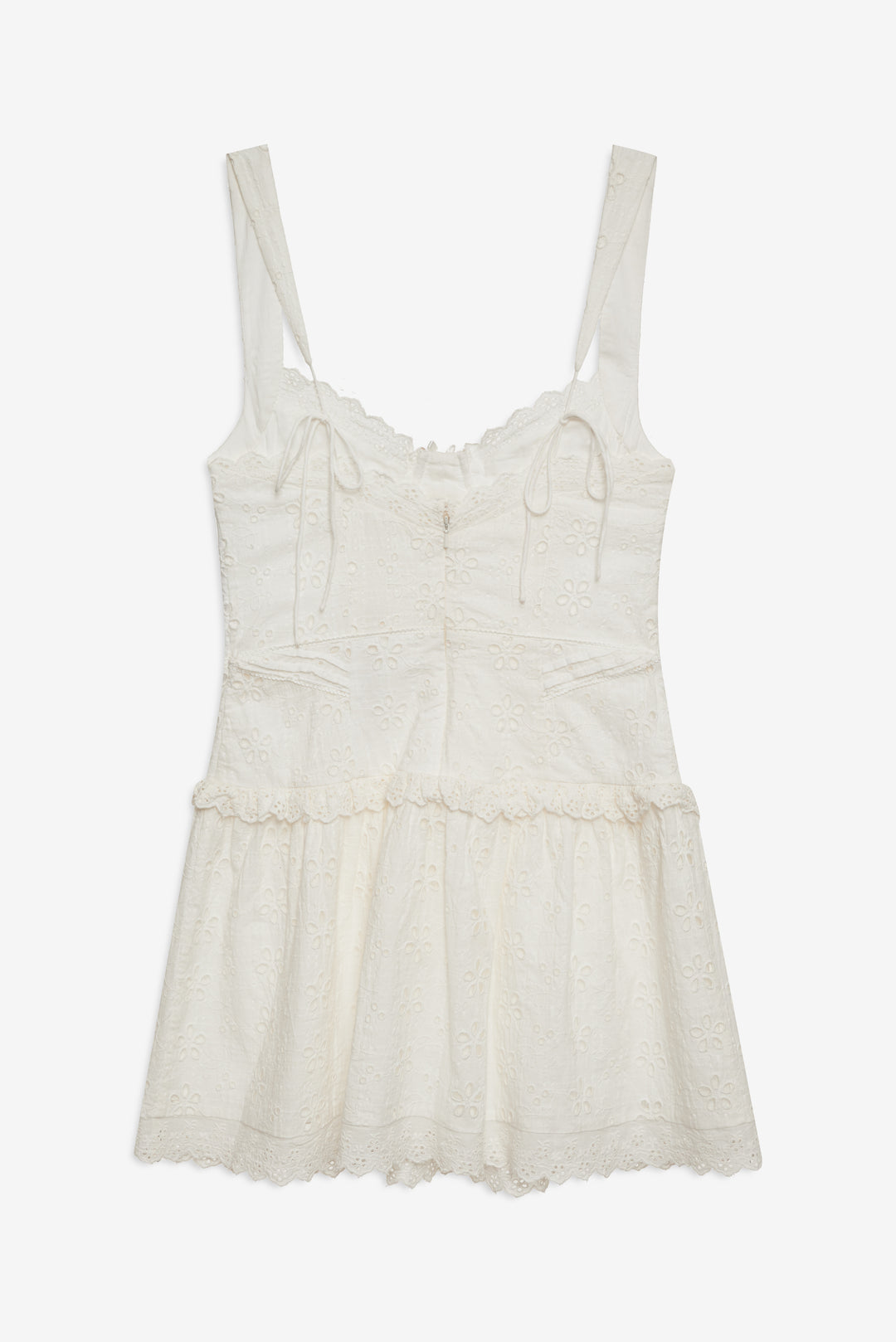 Dreamy Daisy Mini Dress - White | For Love and Lemons