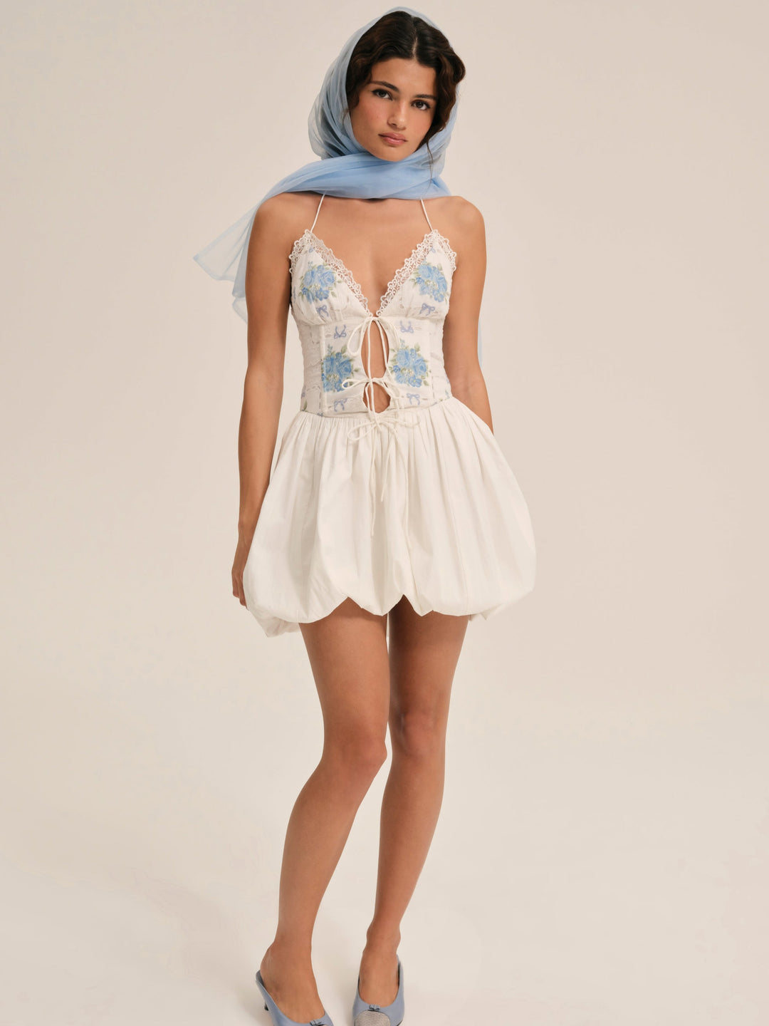 McKinley Mini Dress - White | For Love and Lemons