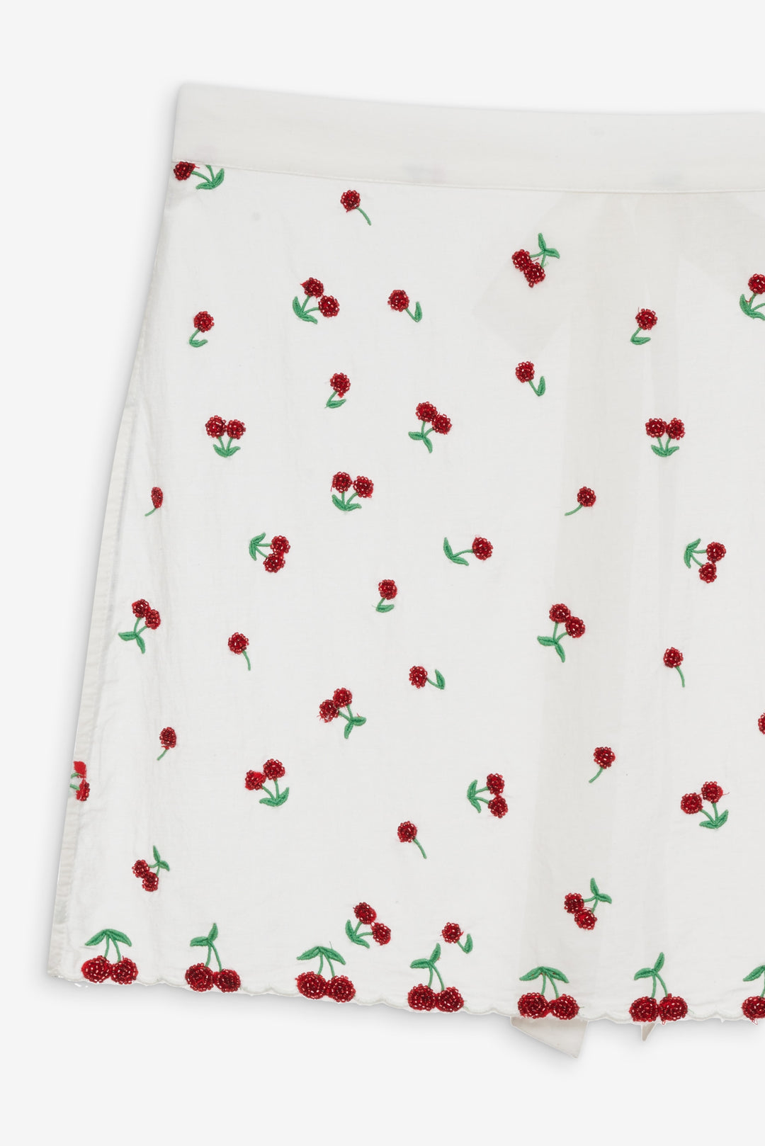 Beaded Cherries Apron - Red | For Love and Lemons