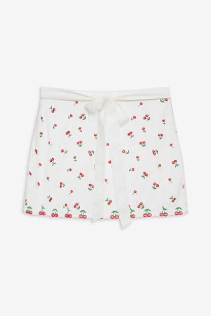 Beaded Cherries Apron - Red | For Love and Lemons