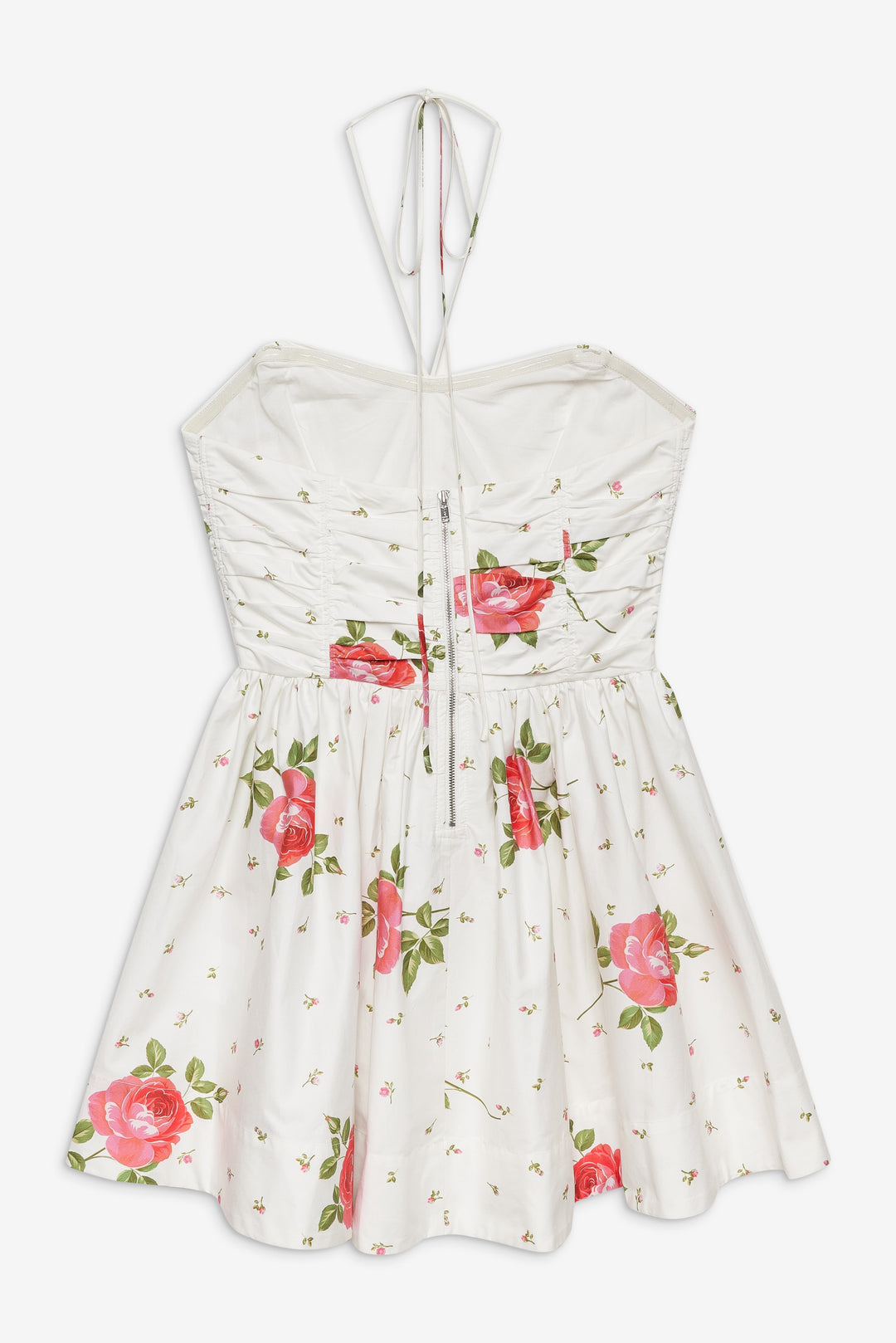 Rosebud Corset Mini Dress - White | For Love and Lemons