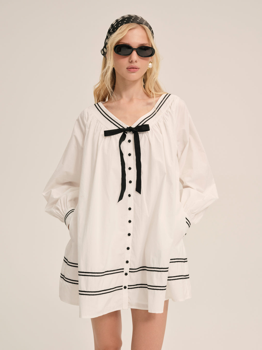 Shelly Mini Dress - White | For Love and Lemons