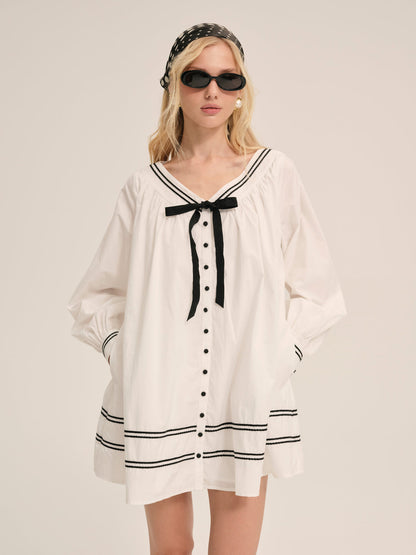 Shelly Mini Dress - White | For Love and Lemons