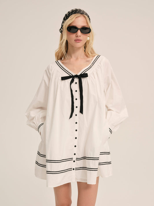 Shelly Mini Dress - White | For Love and Lemons