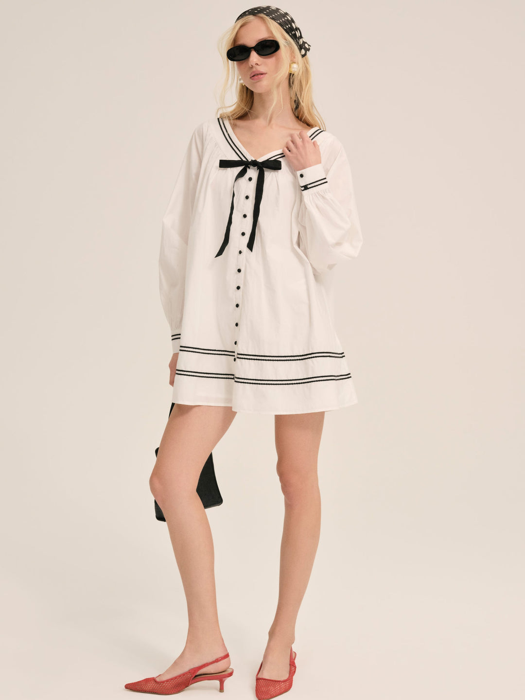 Shelly Mini Dress - White | For Love and Lemons