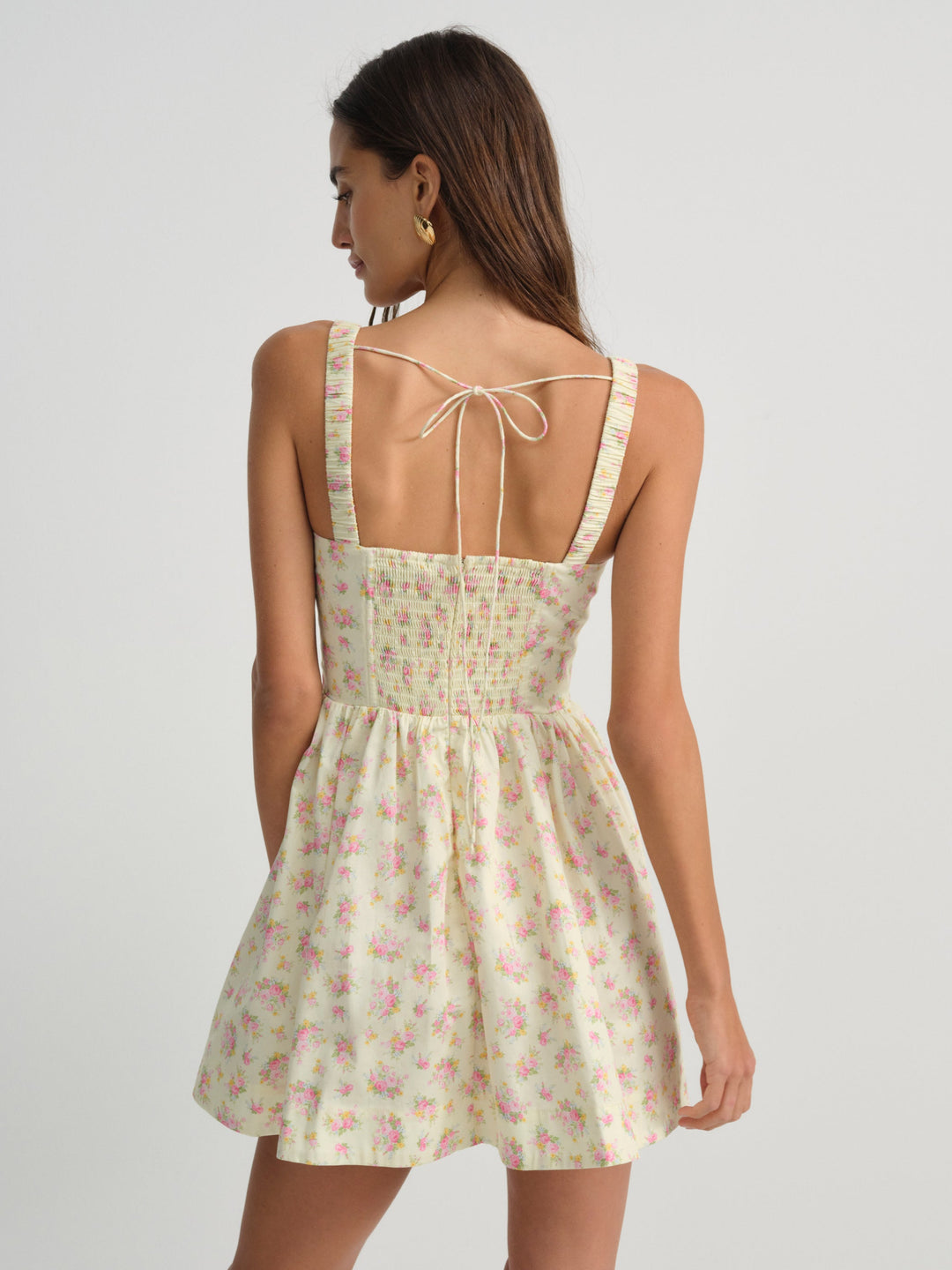 Zofia Mini Dress - Yellow | For Love and Lemons