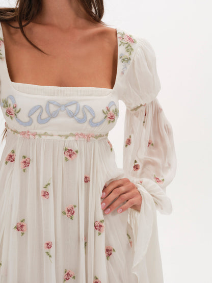 Julianne Maxi Dress - Cream | For Love and Lemons