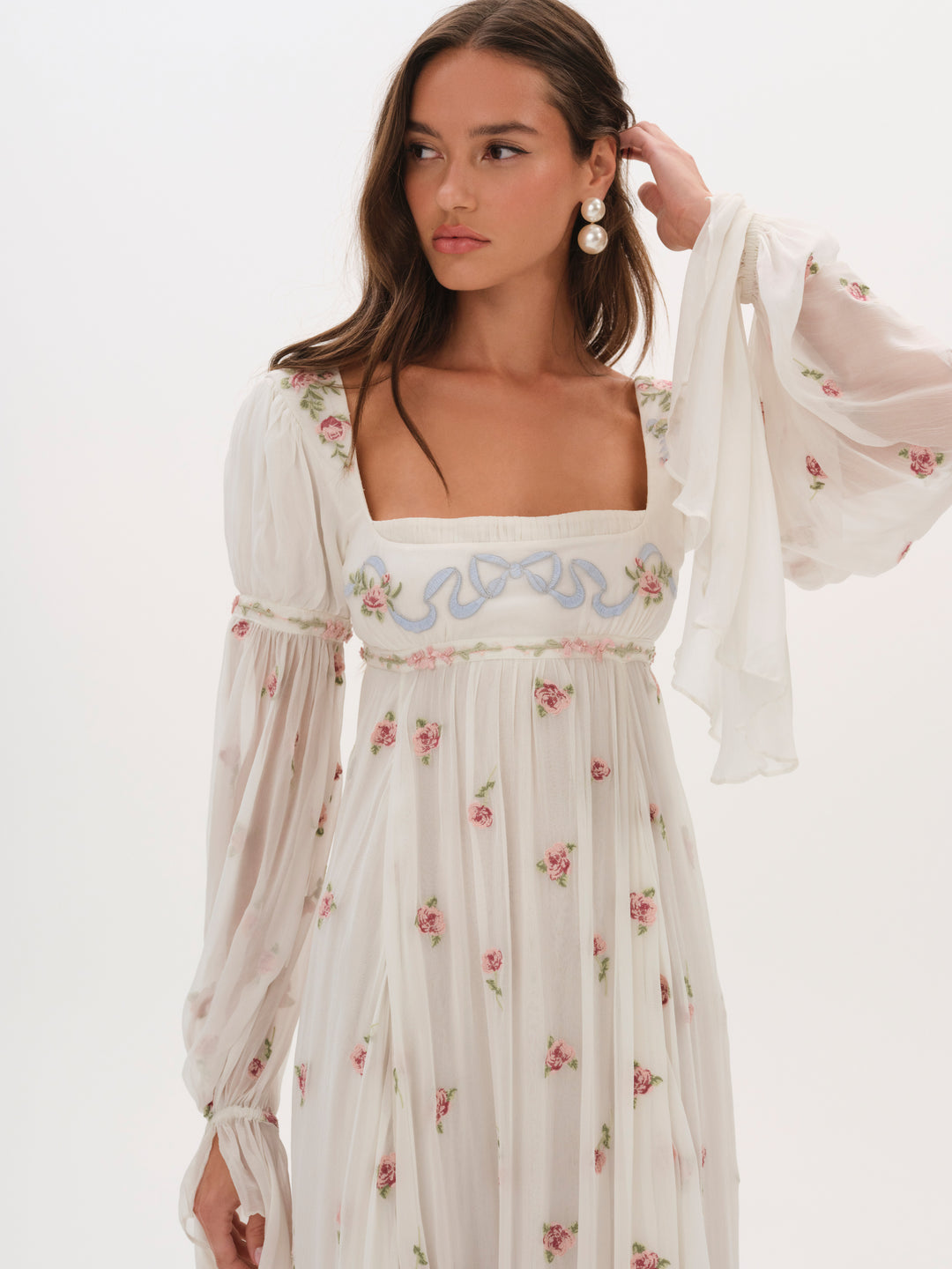 Julianne Maxi Dress - Cream | For Love and Lemons