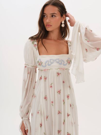 Julianne Maxi Dress - Cream | For Love and Lemons