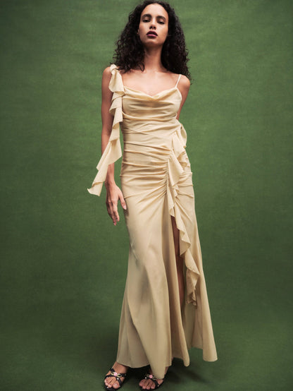 Fernanda Gown - LT Olive | For Love and Lemons